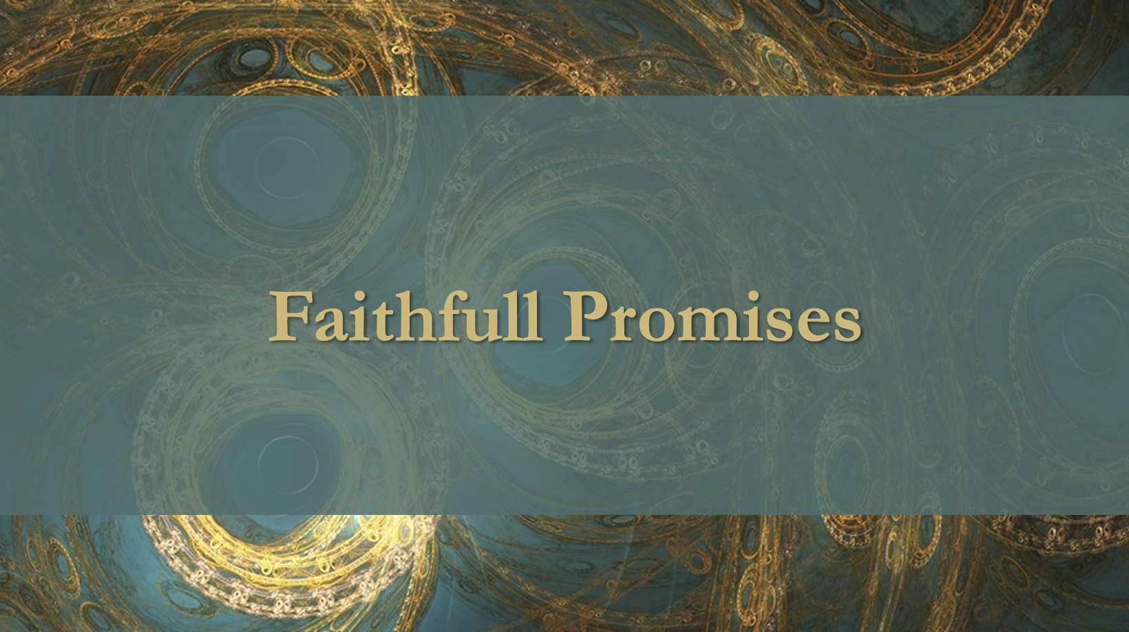 Faithful Promises